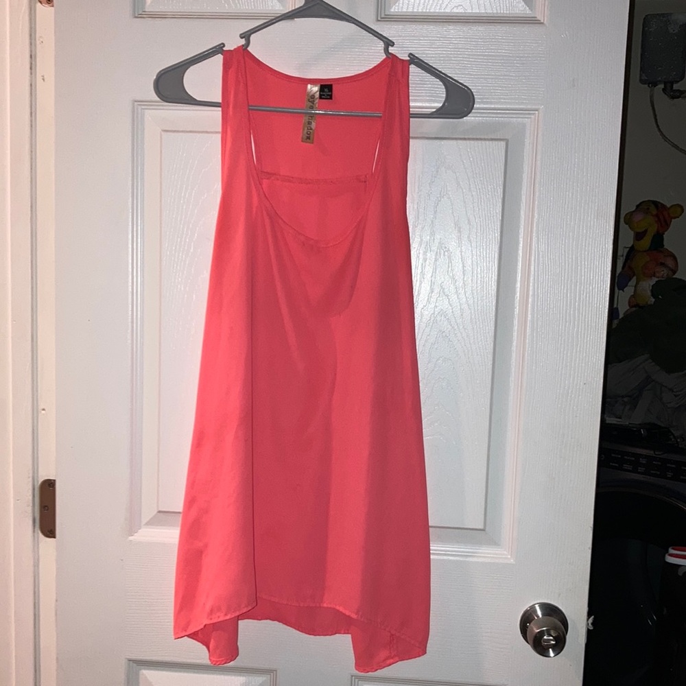 Strapless Pink Shirt